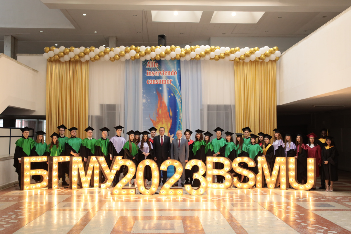 Graduation of 2023 at the Belarusian State Medical University